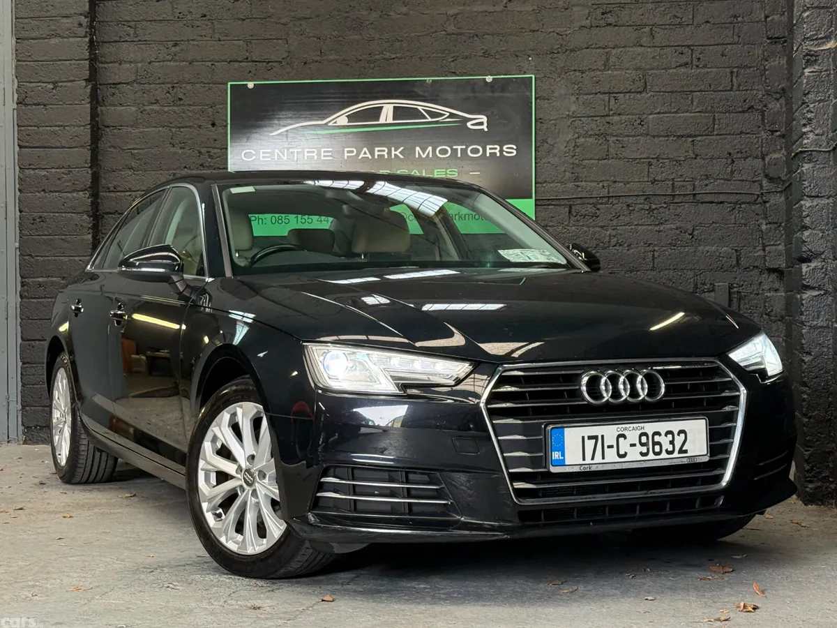 Audi A4 Saloon, Diesel, 2017, Black