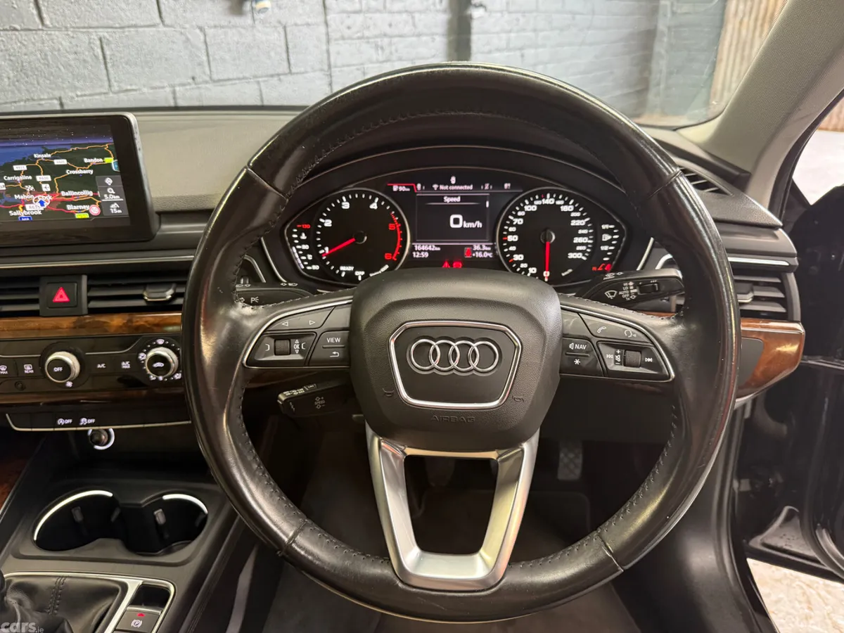 Audi A4 Saloon, Diesel, 2017, Black