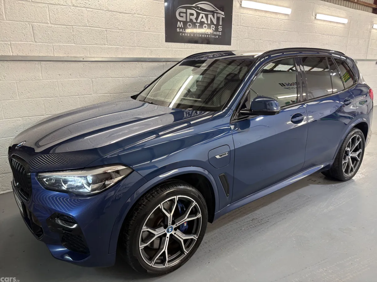 BMW X5 SUV, Petrol Plug-in Hybrid, 2021, Blue