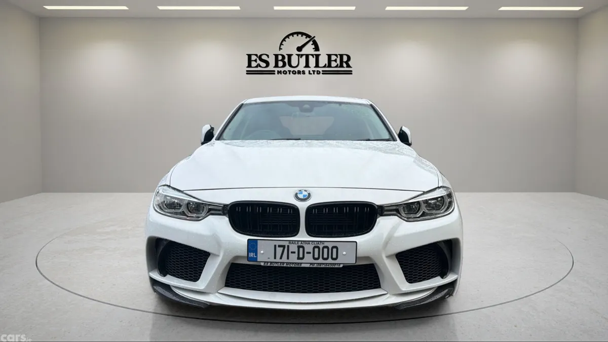 BMW 3-Series Saloon, Petrol Plug-in Hybrid, 2017, White