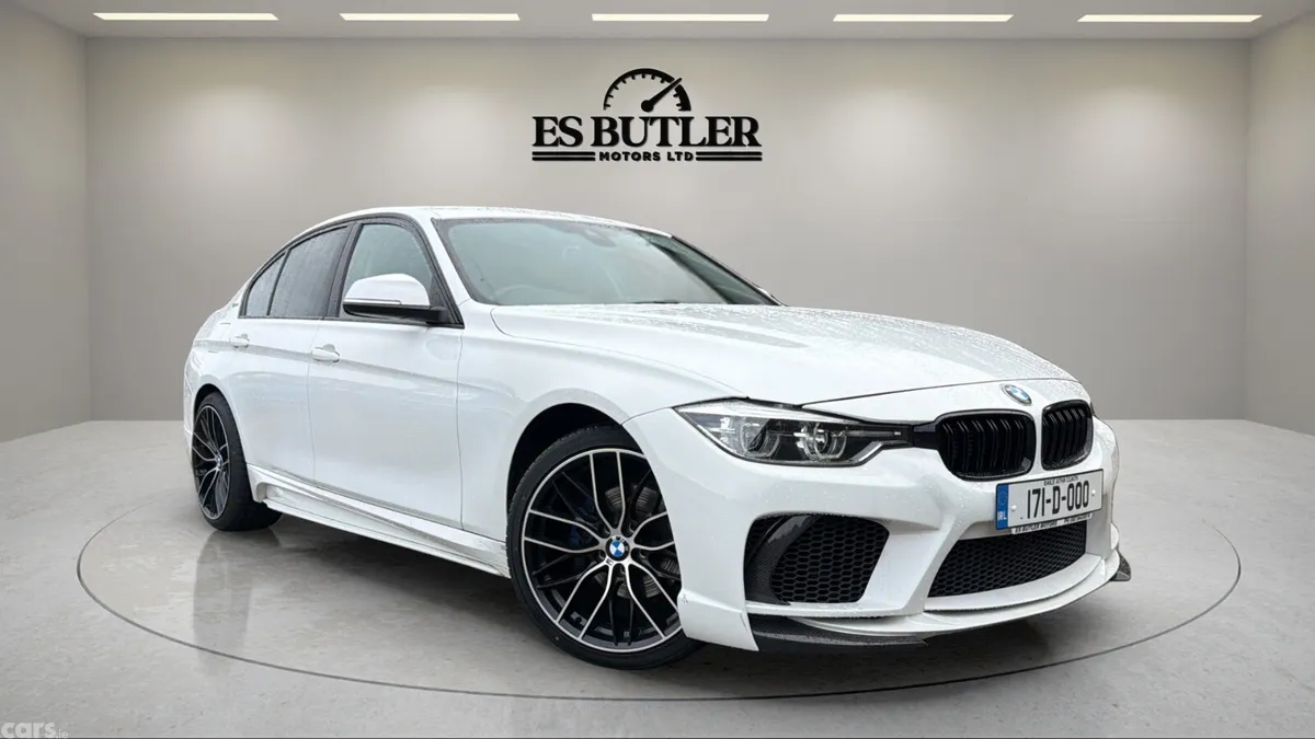 BMW 3-Series Saloon, Petrol Plug-in Hybrid, 2017, White