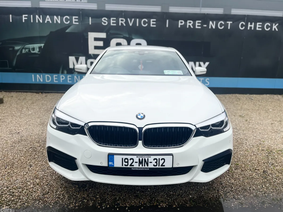BMW 5-Series Saloon, Diesel, 2019, White