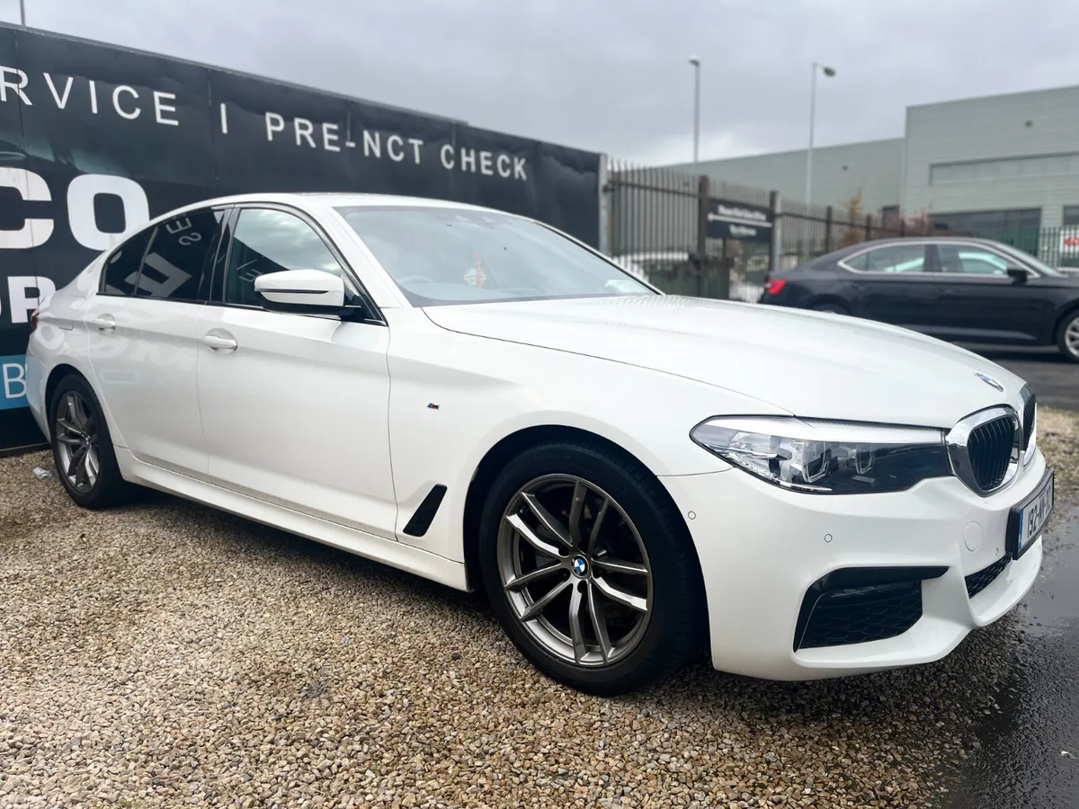 BMW 5-Series Saloon, Diesel, 2019, White