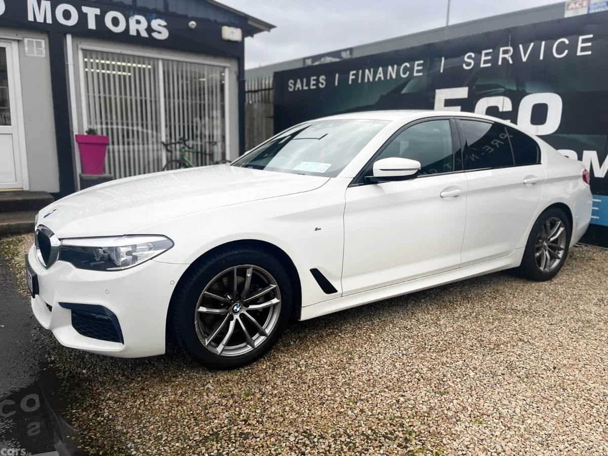 BMW 5-Series Saloon, Diesel, 2019, White