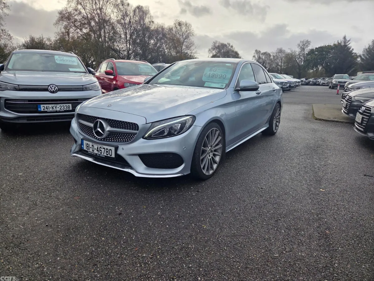 Mercedes-Benz C-Class Saloon, Diesel, 2018, Silver