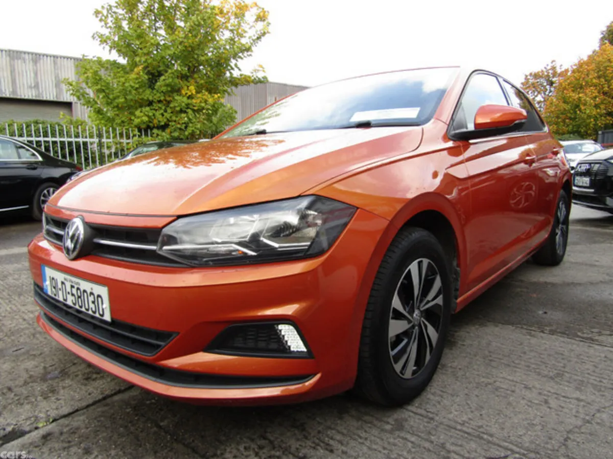 Volkswagen Polo Hatchback, Petrol, 2019, Orange