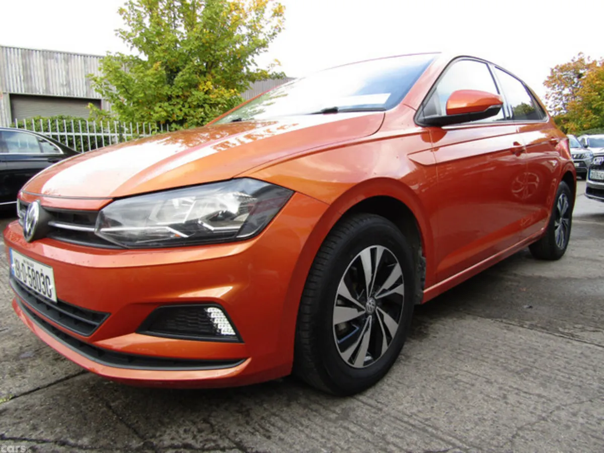 Volkswagen Polo Hatchback, Petrol, 2019, Orange