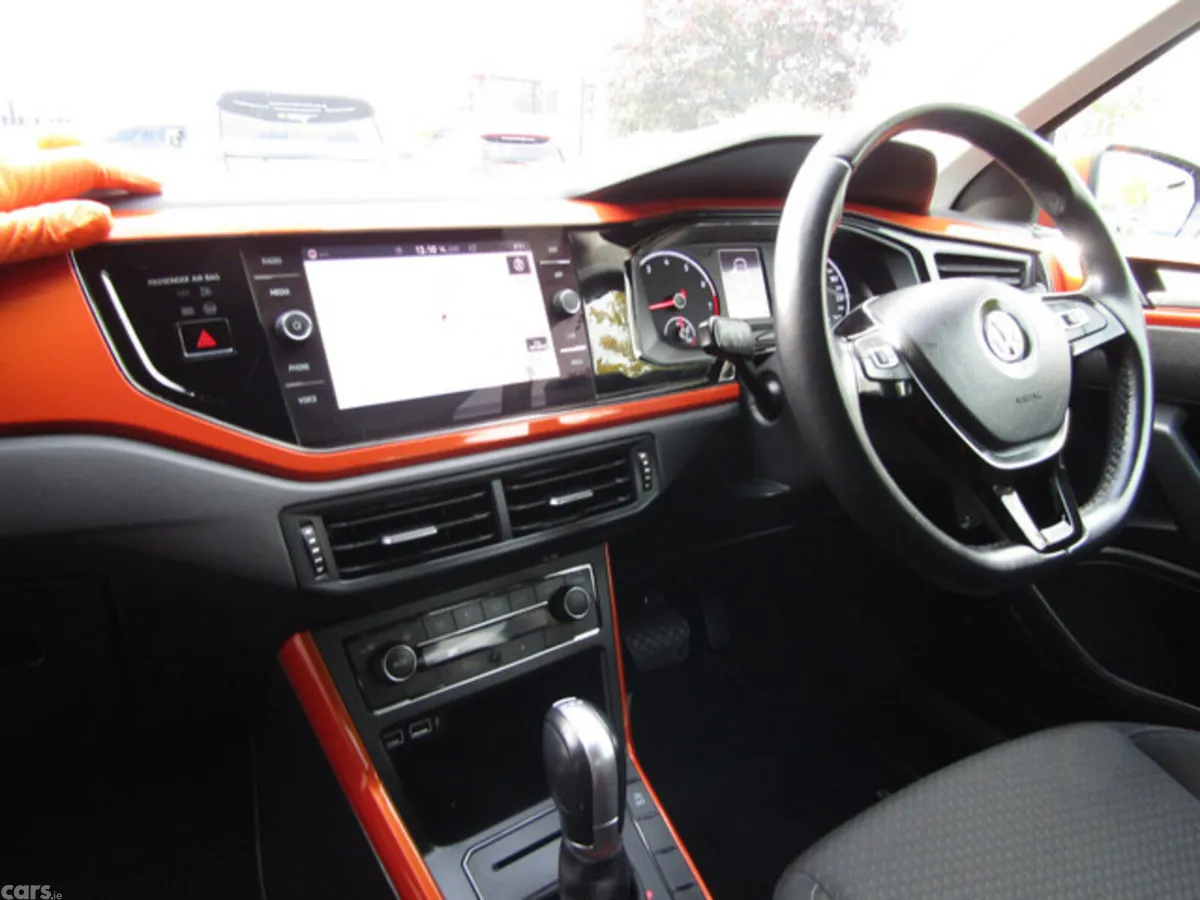 Volkswagen Polo Hatchback, Petrol, 2019, Orange