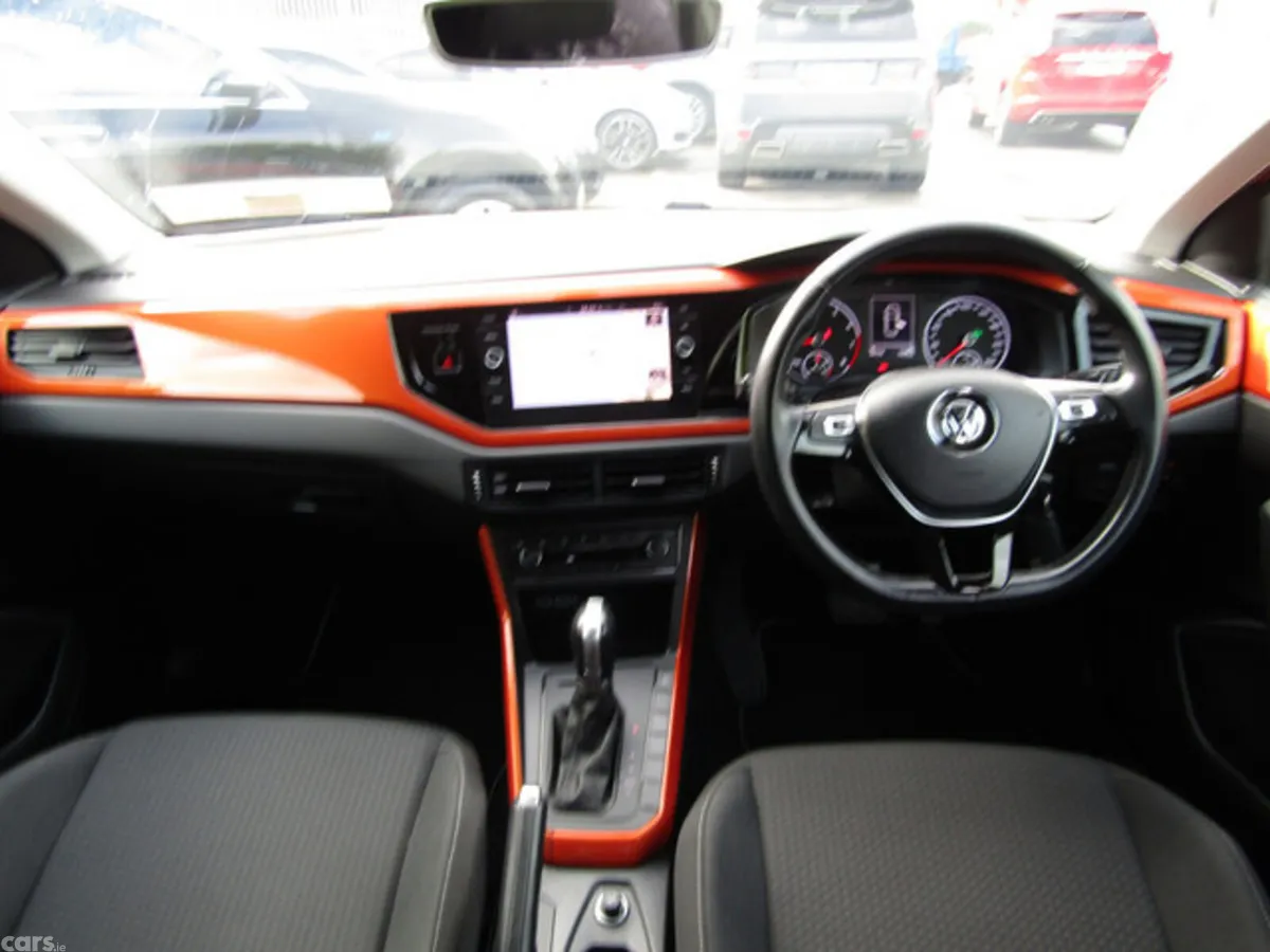 Volkswagen Polo Hatchback, Petrol, 2019, Orange