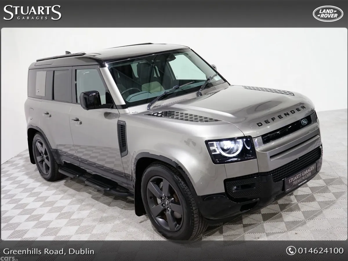 Land Rover Defender Estate, Petrol Plug-in Hybrid, 2023, Grey