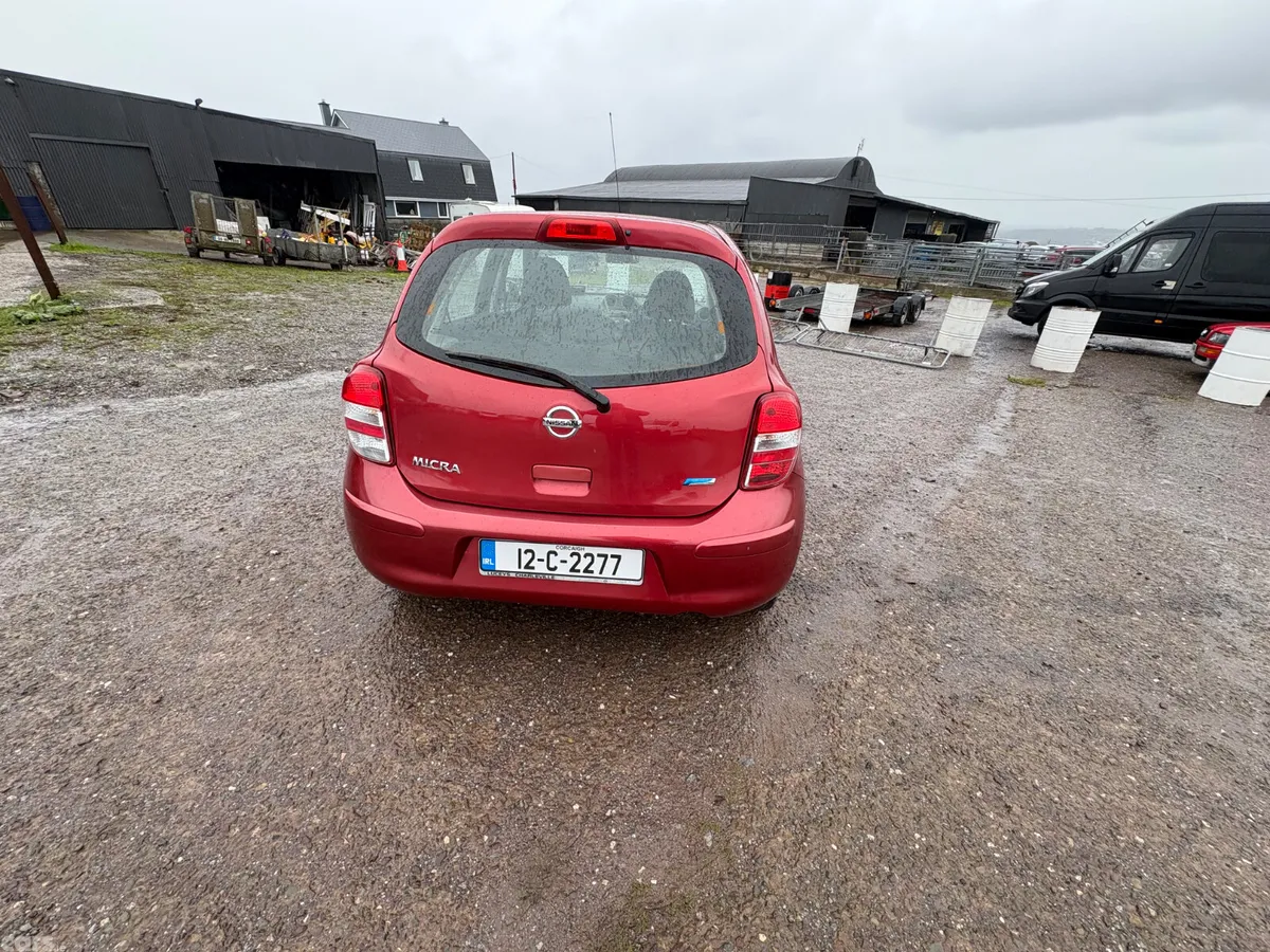 Nissan Micra Hatchback, Petrol, 2012, Red