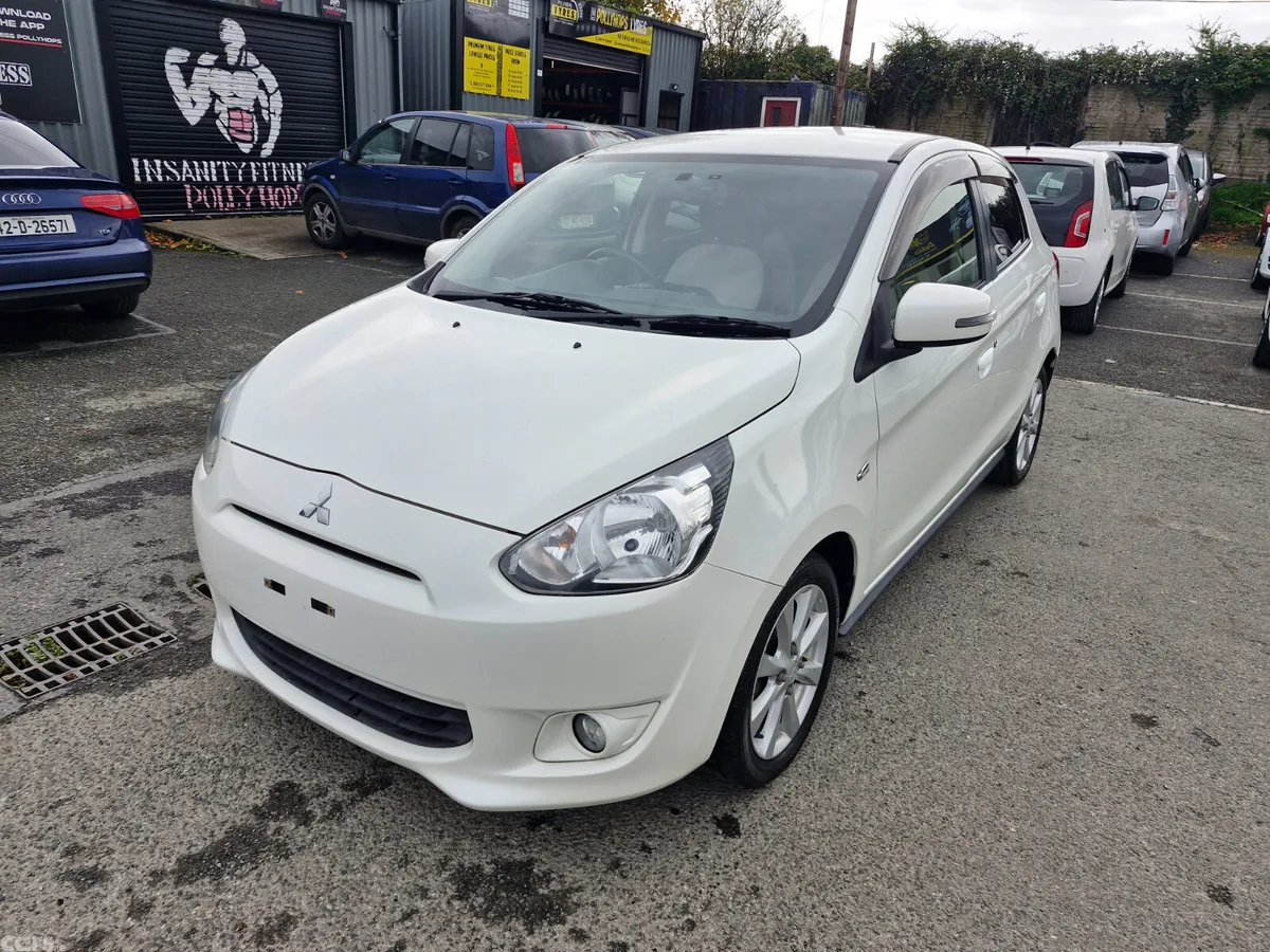 Mitsubishi Mirage Hatchback, Petrol, 2015, White