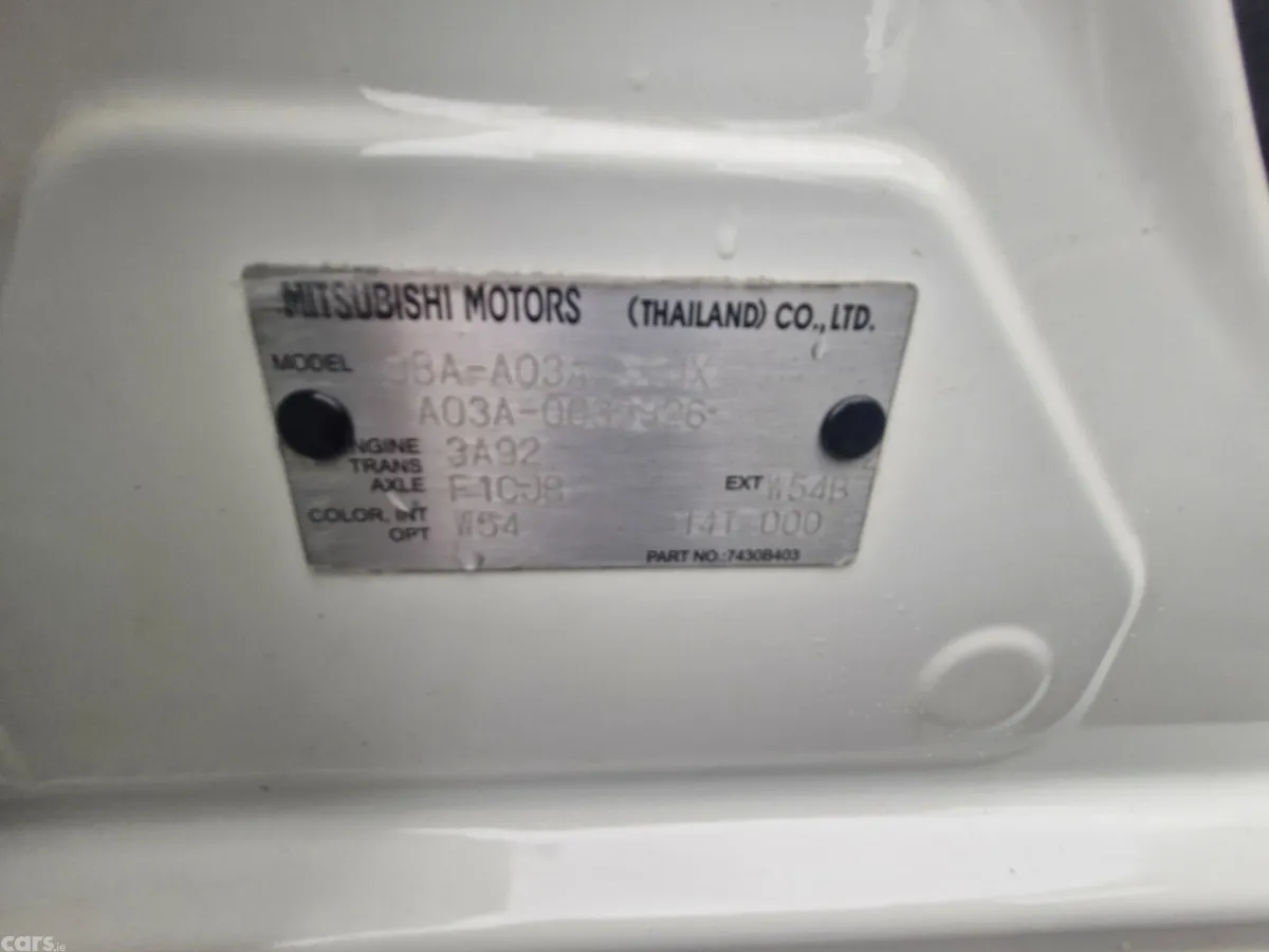 Mitsubishi Mirage Hatchback, Petrol, 2015, White