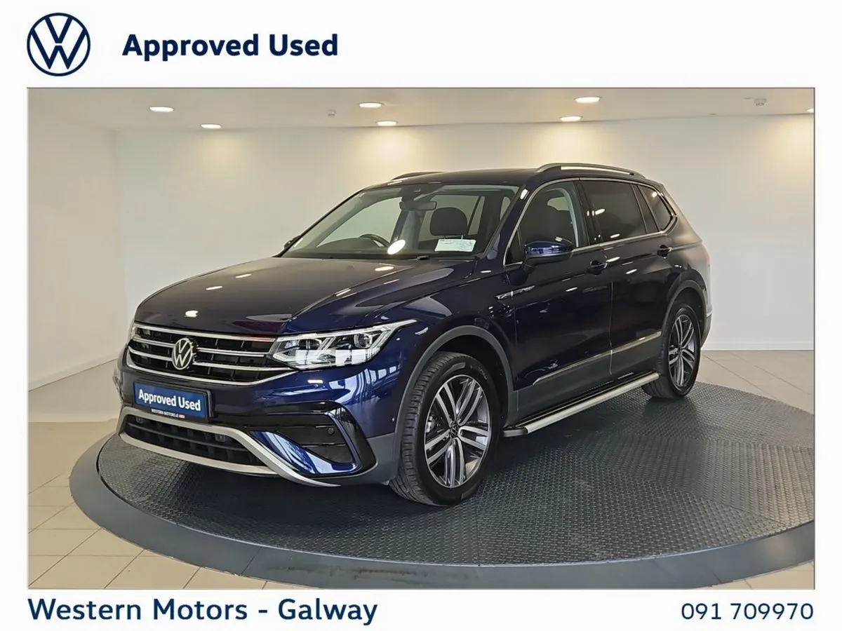 Volkswagen Tiguan Allspace SUV, Diesel, 2024, Blue