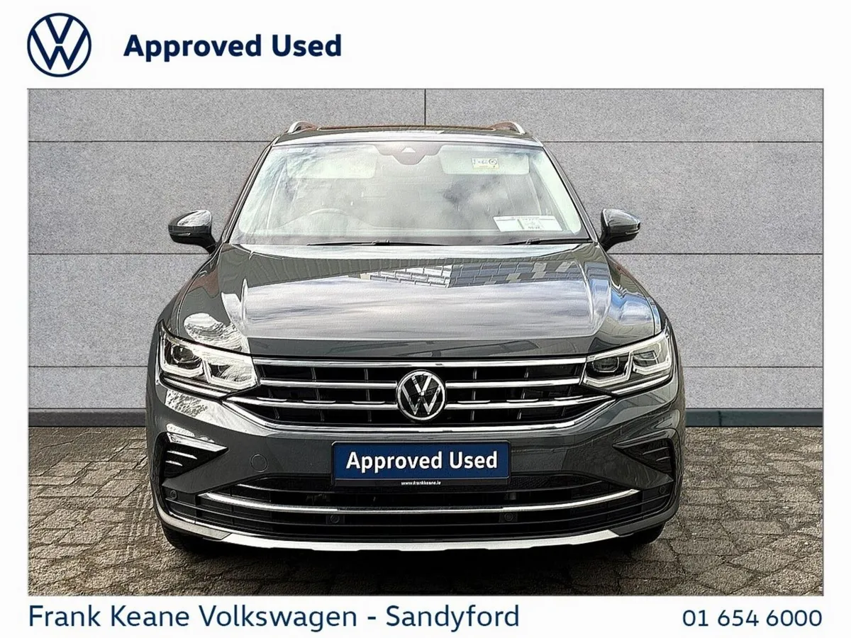 Volkswagen Tiguan SUV, Petrol Plug-in Hybrid, 2022, Grey