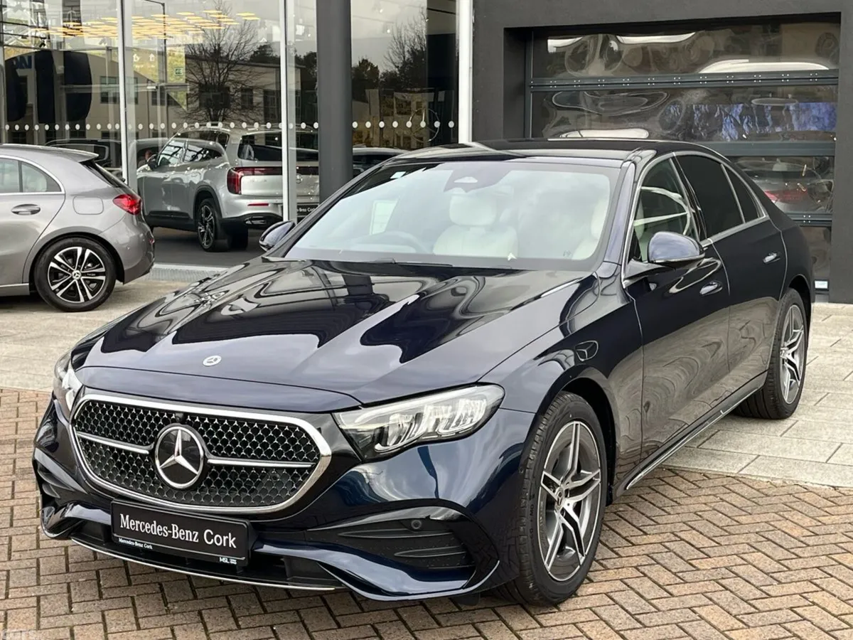 Mercedes-Benz E-Class Saloon, Diesel Hybrid, 2026, Blue