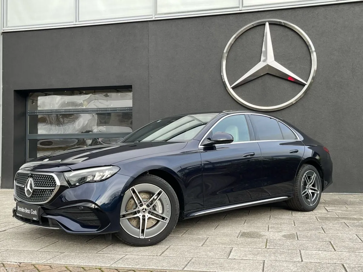 Mercedes-Benz E-Class Saloon, Diesel Hybrid, 2026, Blue