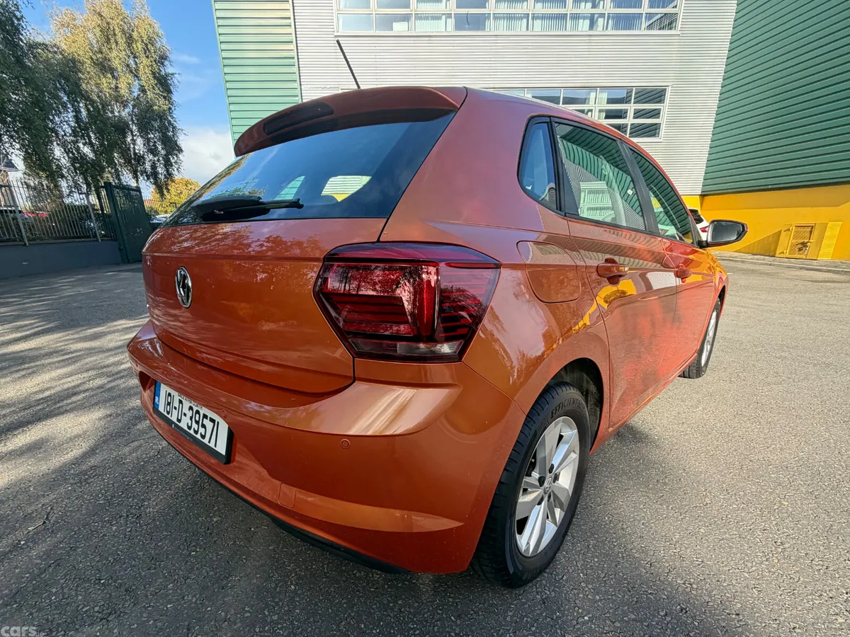 Volkswagen Polo Hatchback, Petrol, 2018, Orange