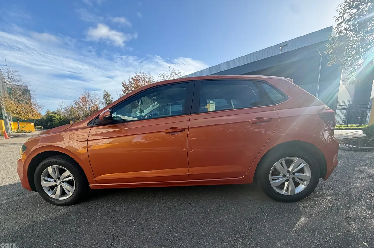 Volkswagen Polo Hatchback, Petrol, 2018, Orange