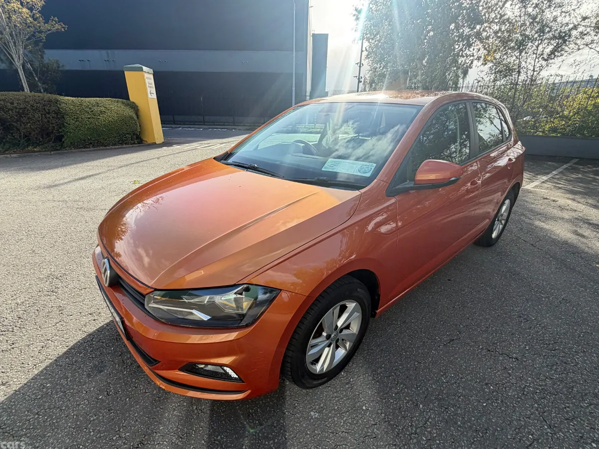 Volkswagen Polo Hatchback, Petrol, 2018, Orange