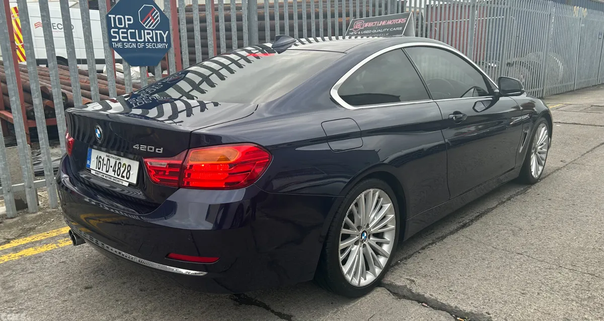BMW 4-Series Coupe, Diesel, 2016, Blue