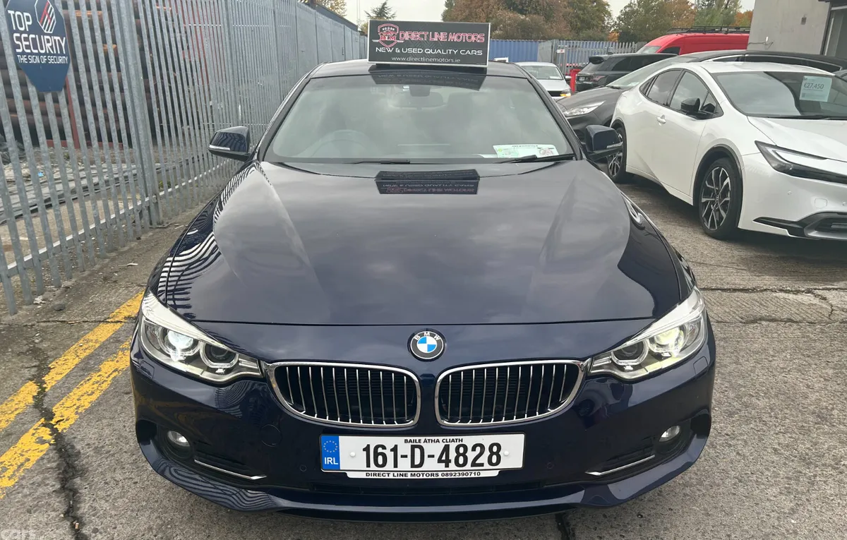 BMW 4-Series Coupe, Diesel, 2016, Blue