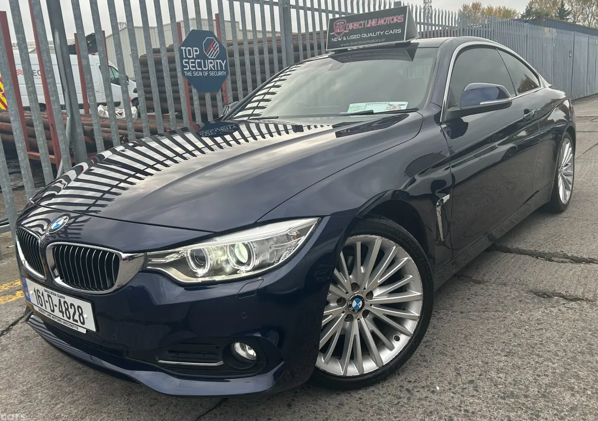 BMW 4-Series Coupe, Diesel, 2016, Blue