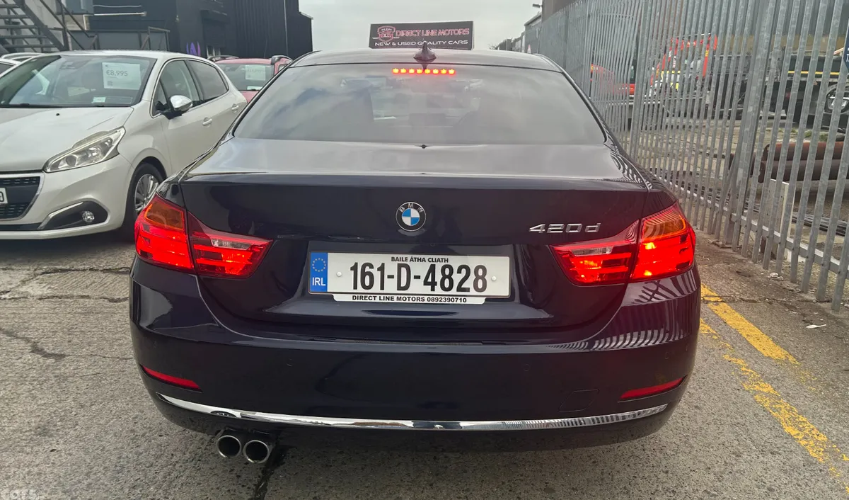 BMW 4-Series Coupe, Diesel, 2016, Blue