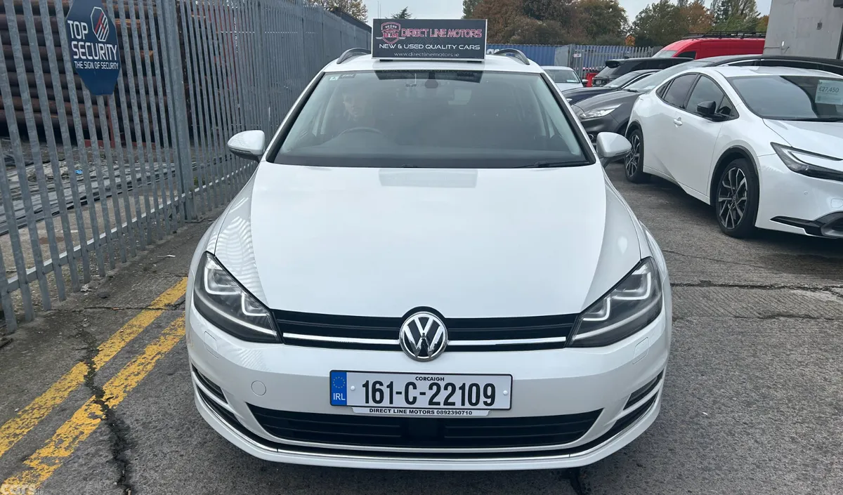 Volkswagen Golf Estate, Petrol, 2016, White