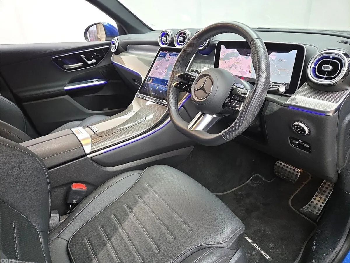 Mercedes-Benz GLC SUV, Petrol Plug-in Hybrid, 2026, Blue