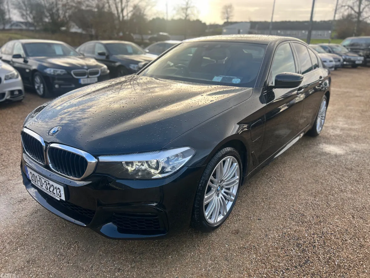 BMW 5-Series Saloon, Petrol Plug-in Hybrid, 2020, Black