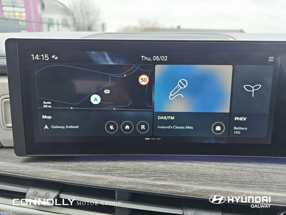 Hyundai Santa Fe SUV, Petrol Plug-in Hybrid, 2025, Black
