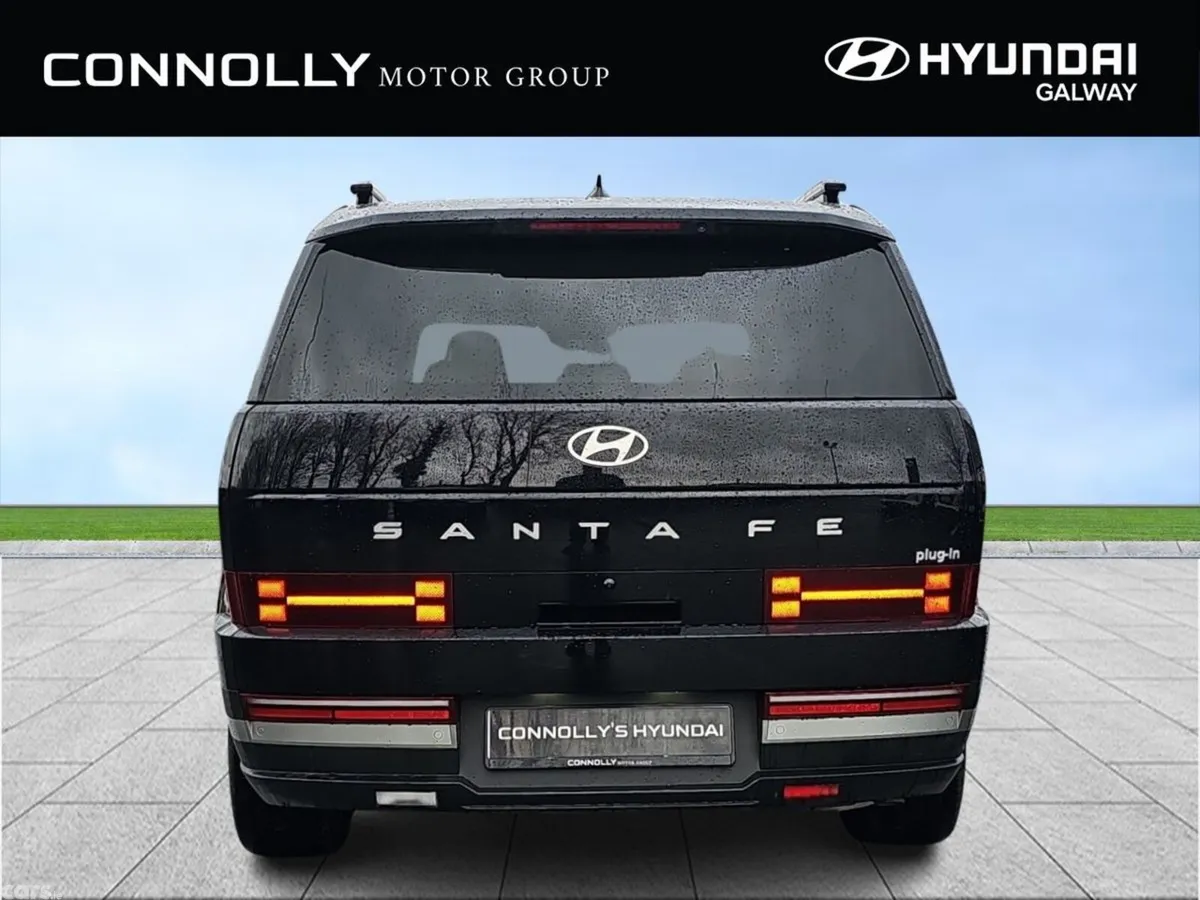 Hyundai Santa Fe SUV, Petrol Plug-in Hybrid, 2025, Black