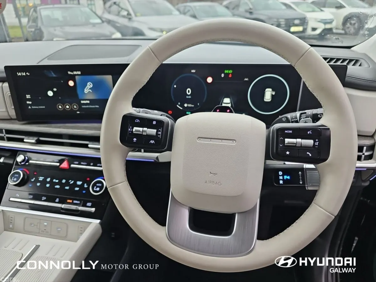 Hyundai Santa Fe SUV, Petrol Plug-in Hybrid, 2025, Black