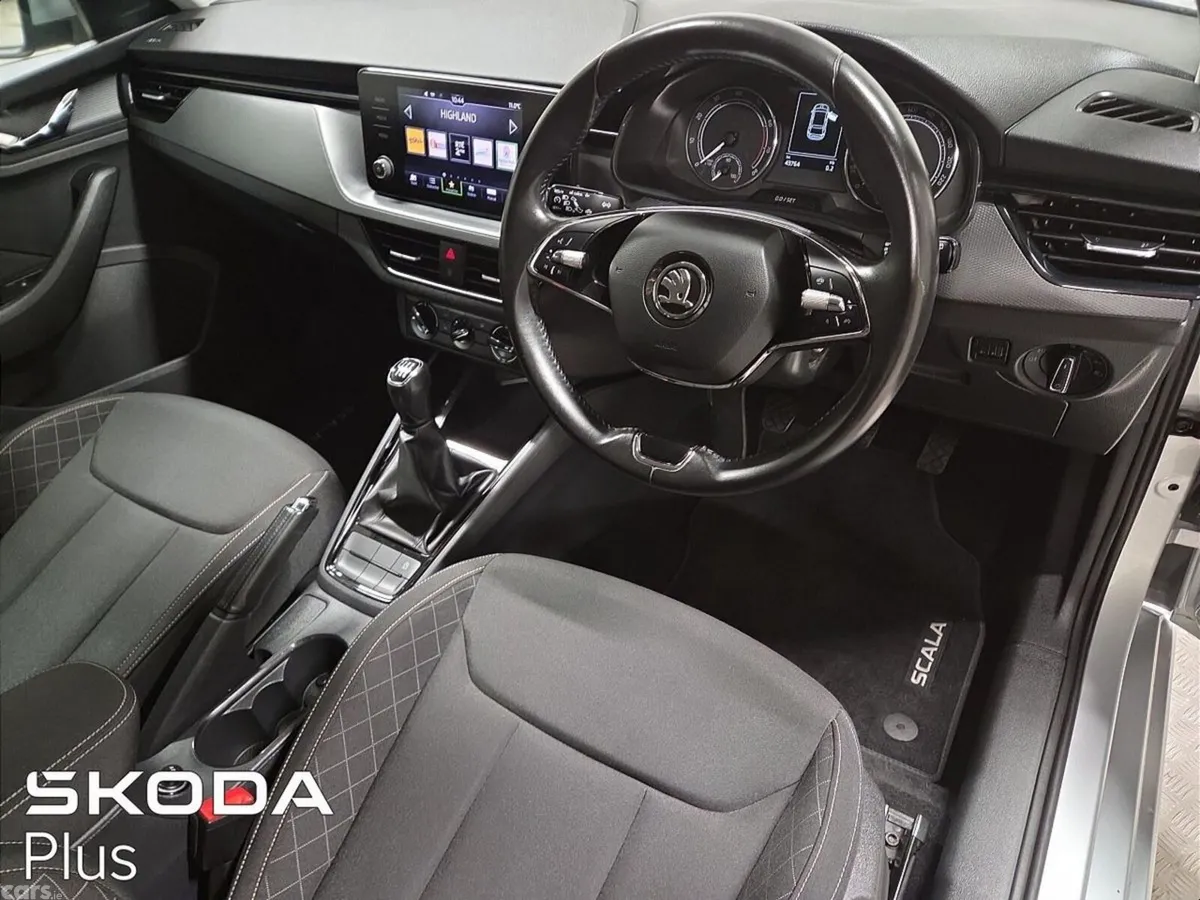 Skoda Scala Hatchback, Petrol, 2023, Grey