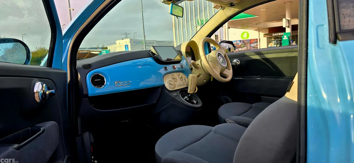 Fiat 500 Hatchback, Petrol, 2012, Blue