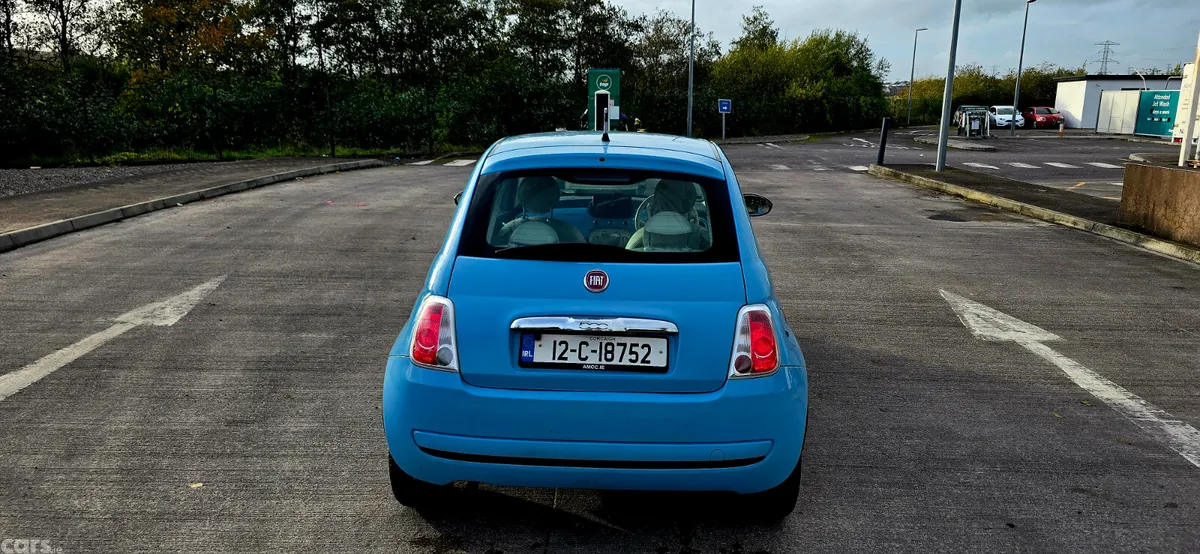 Fiat 500 Hatchback, Petrol, 2012, Blue