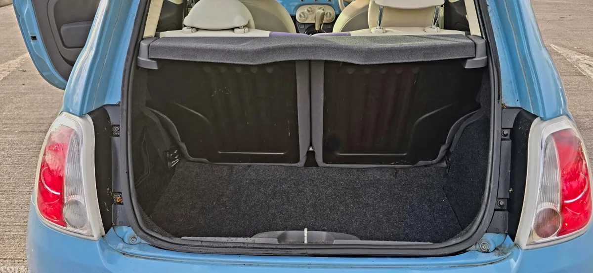 Fiat 500 Hatchback, Petrol, 2012, Blue