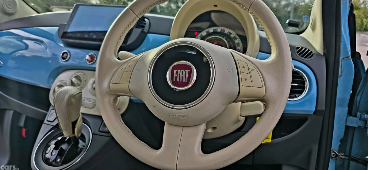 Fiat 500 Hatchback, Petrol, 2012, Blue