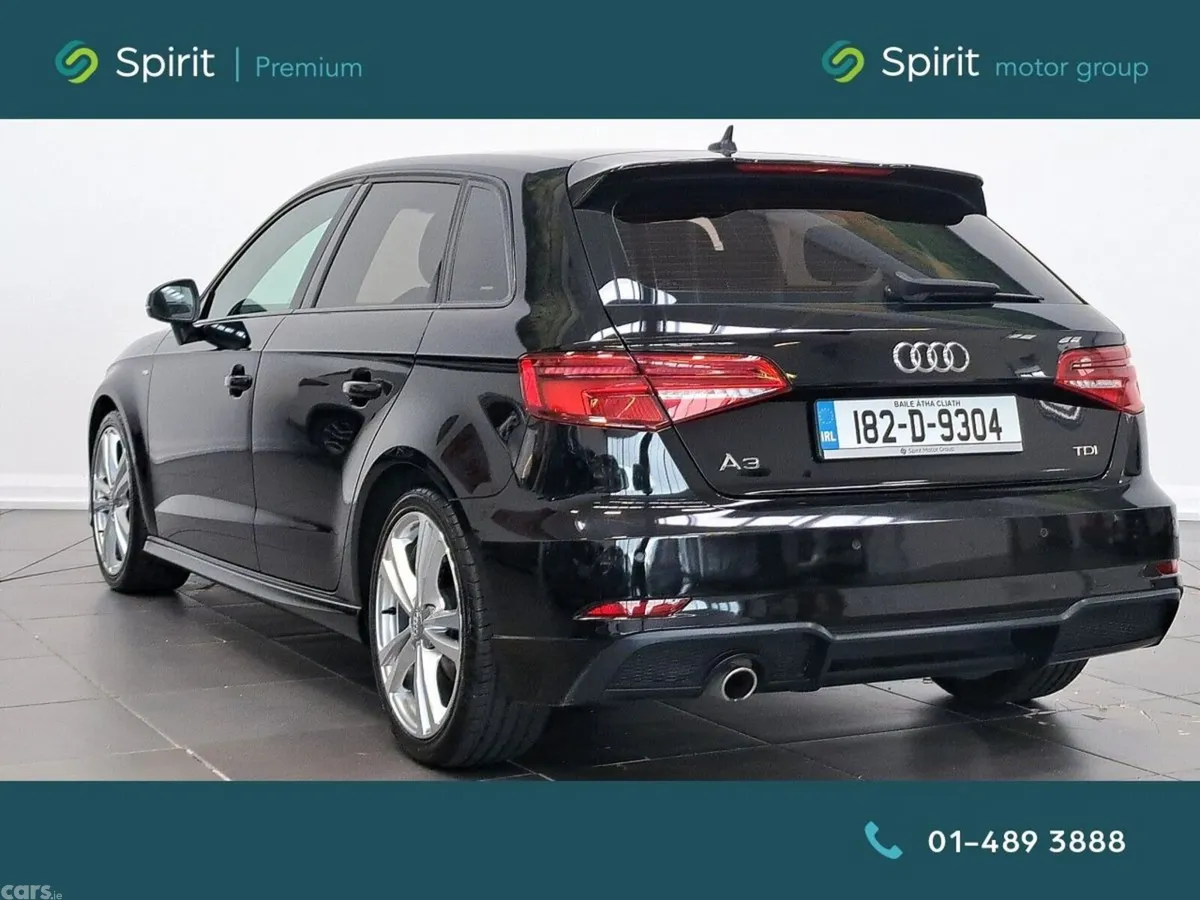 Audi A3 Hatchback, Diesel, 2018, Black