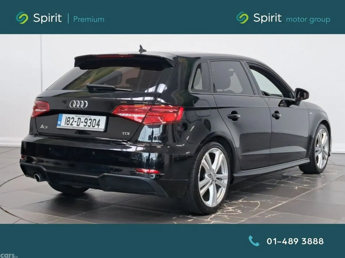 Audi A3 Hatchback, Diesel, 2018, Black