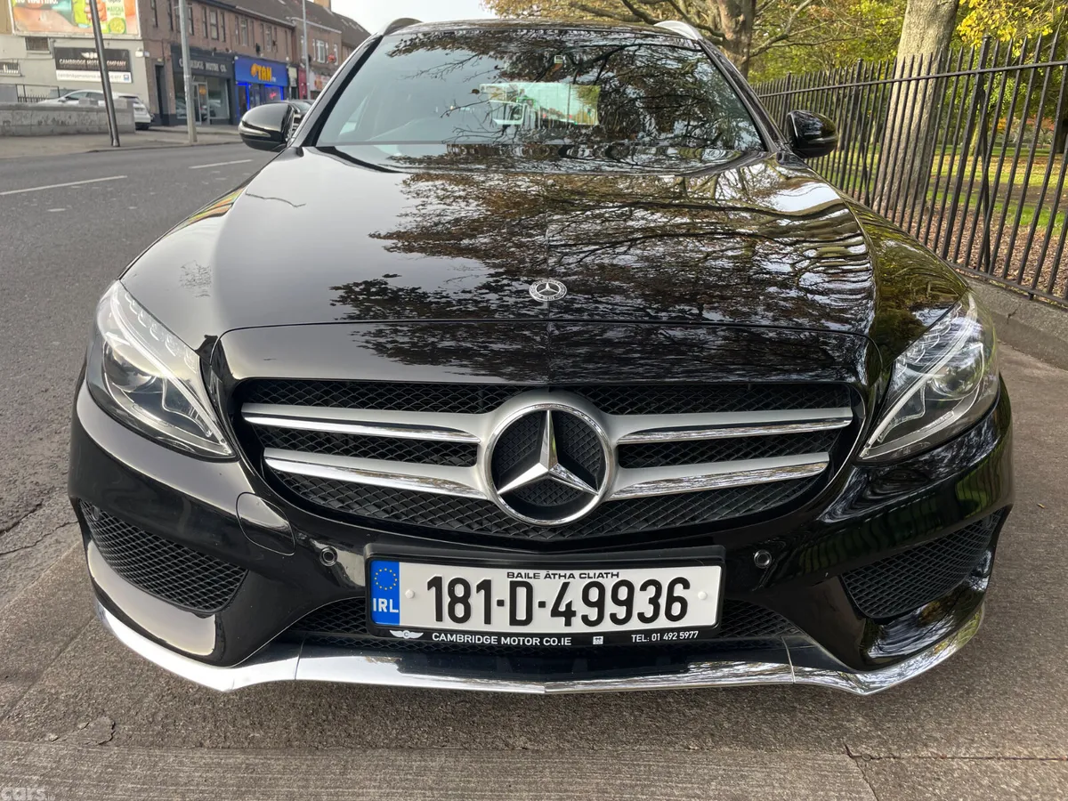 Mercedes-Benz C-Class Estate, Diesel, 2018, Black