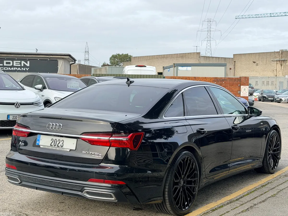 Audi A6 Saloon, Petrol Plug-in Hybrid, 2023, Black