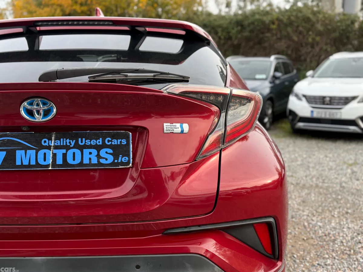 Toyota C-HR SUV, Petrol Hybrid, 2018, Red