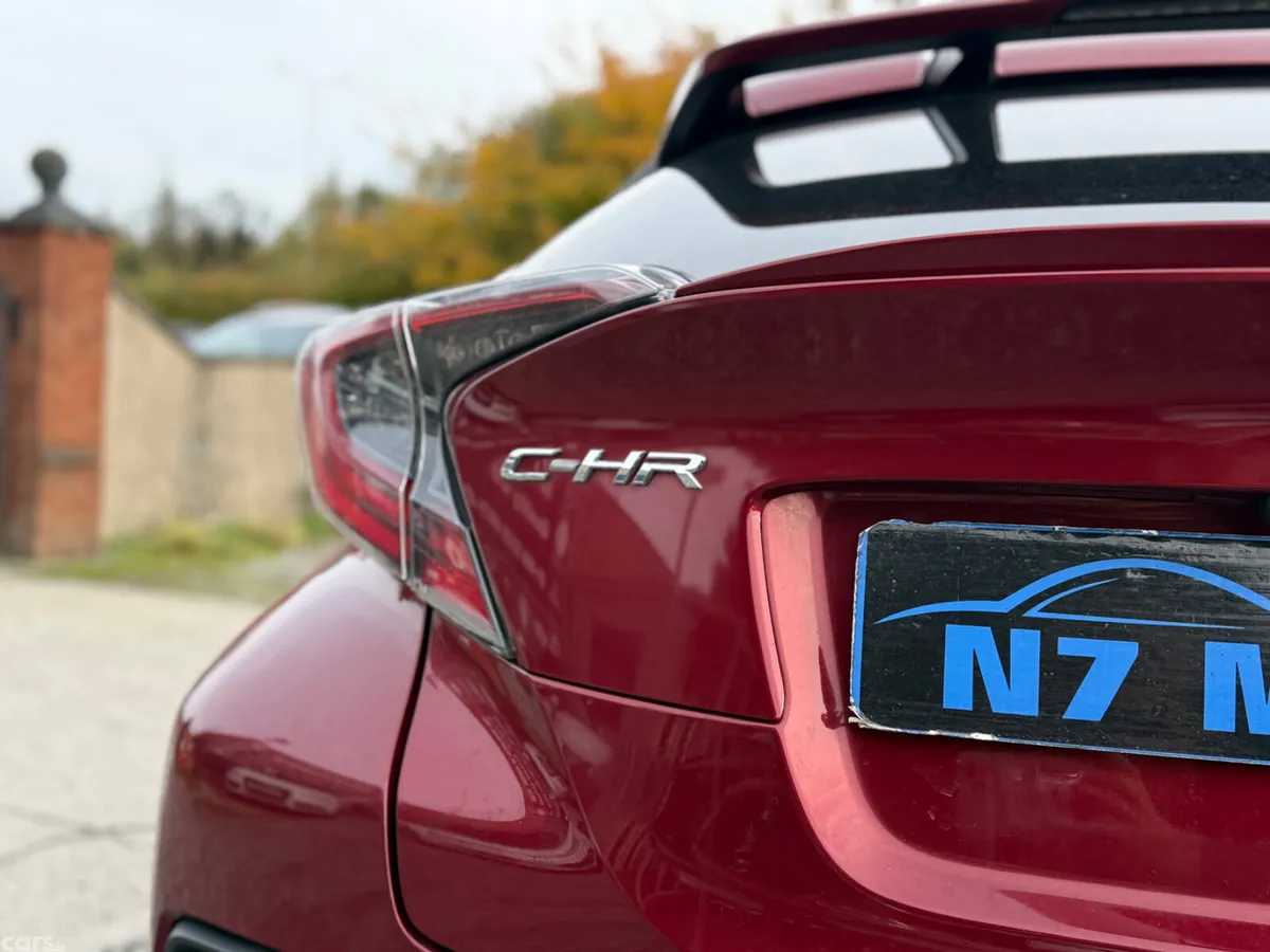 Toyota C-HR SUV, Petrol Hybrid, 2018, Red