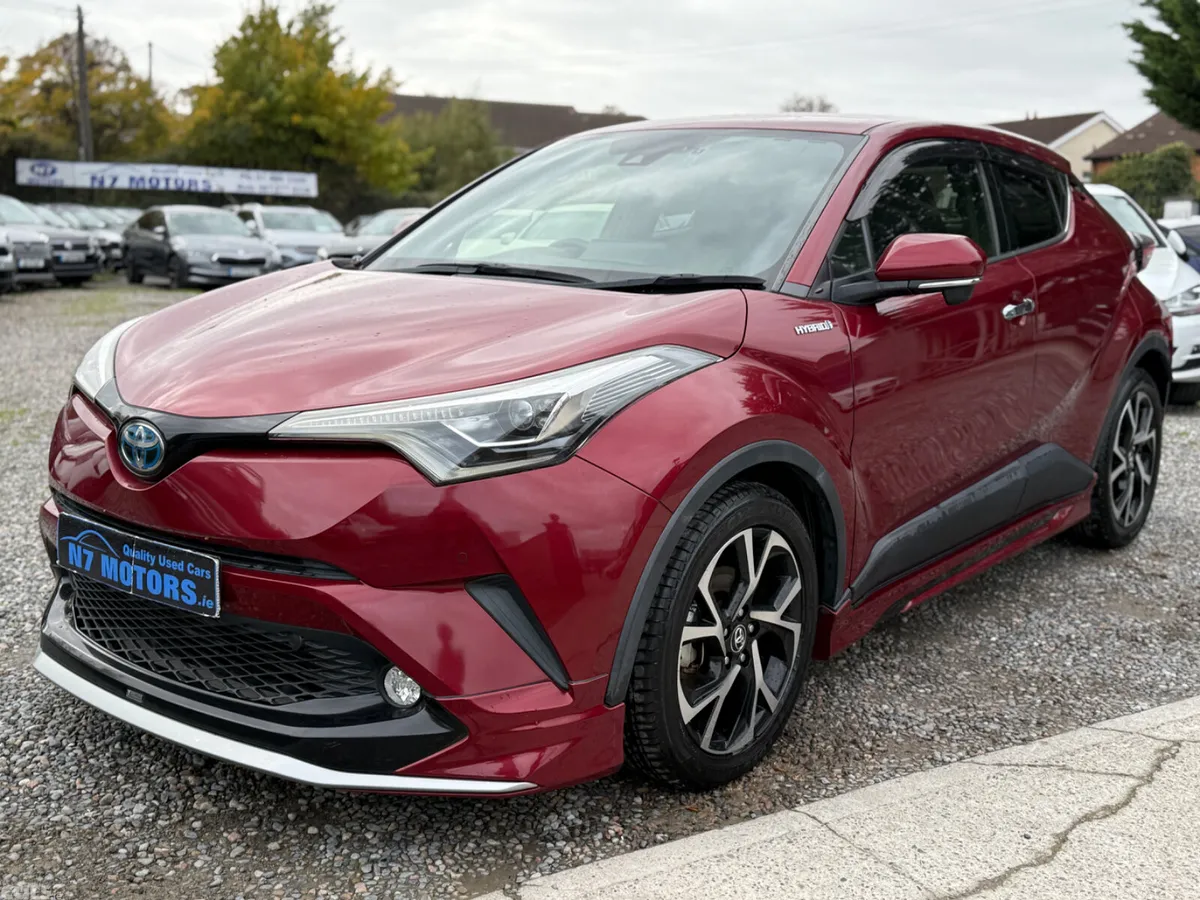 Toyota C-HR SUV, Petrol Hybrid, 2018, Red