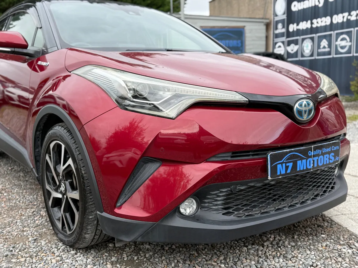 Toyota C-HR SUV, Petrol Hybrid, 2017, Red