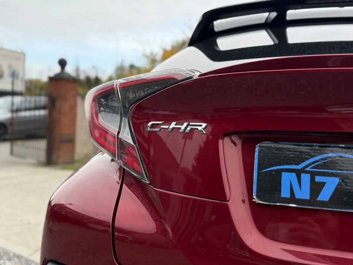 Toyota C-HR SUV, Petrol Hybrid, 2017, Red
