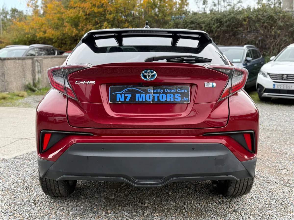 Toyota C-HR SUV, Petrol Hybrid, 2017, Red