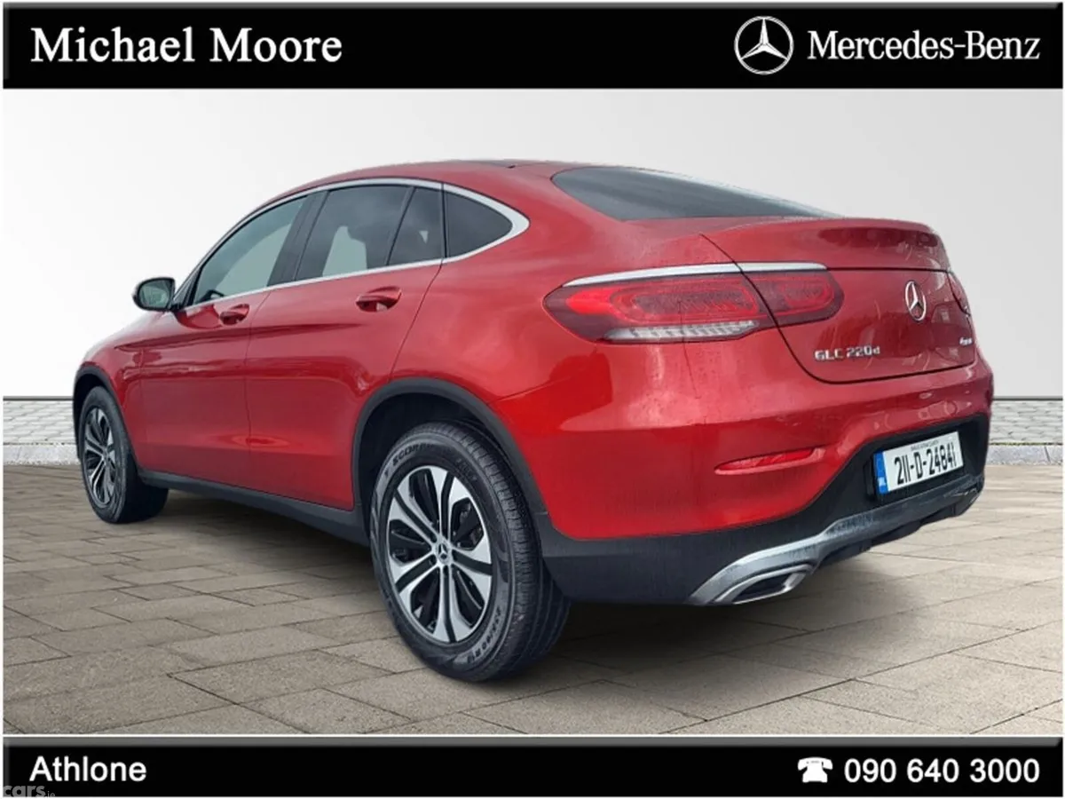 Mercedes-Benz GLC SUV, Diesel, 2021, Red